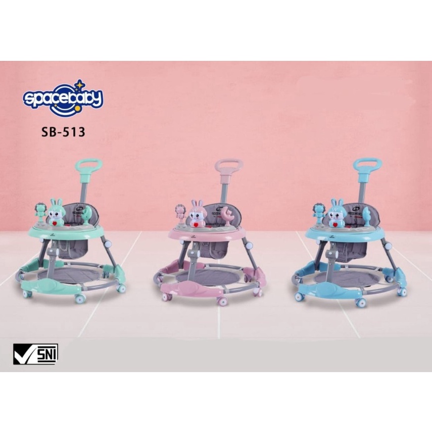 Ready Baby Walker Spacebaby 505 506 507 509 510 511 513 516 Space Baby Alat Belajar Jalan Anak Bayi 