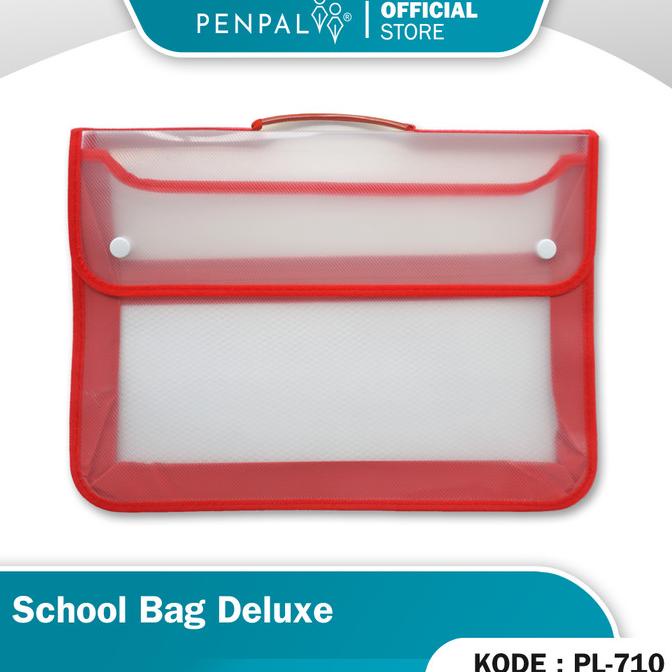 

Terbaru Penpal School Bag Deluxe / Map School Bag Kancing Pl-710