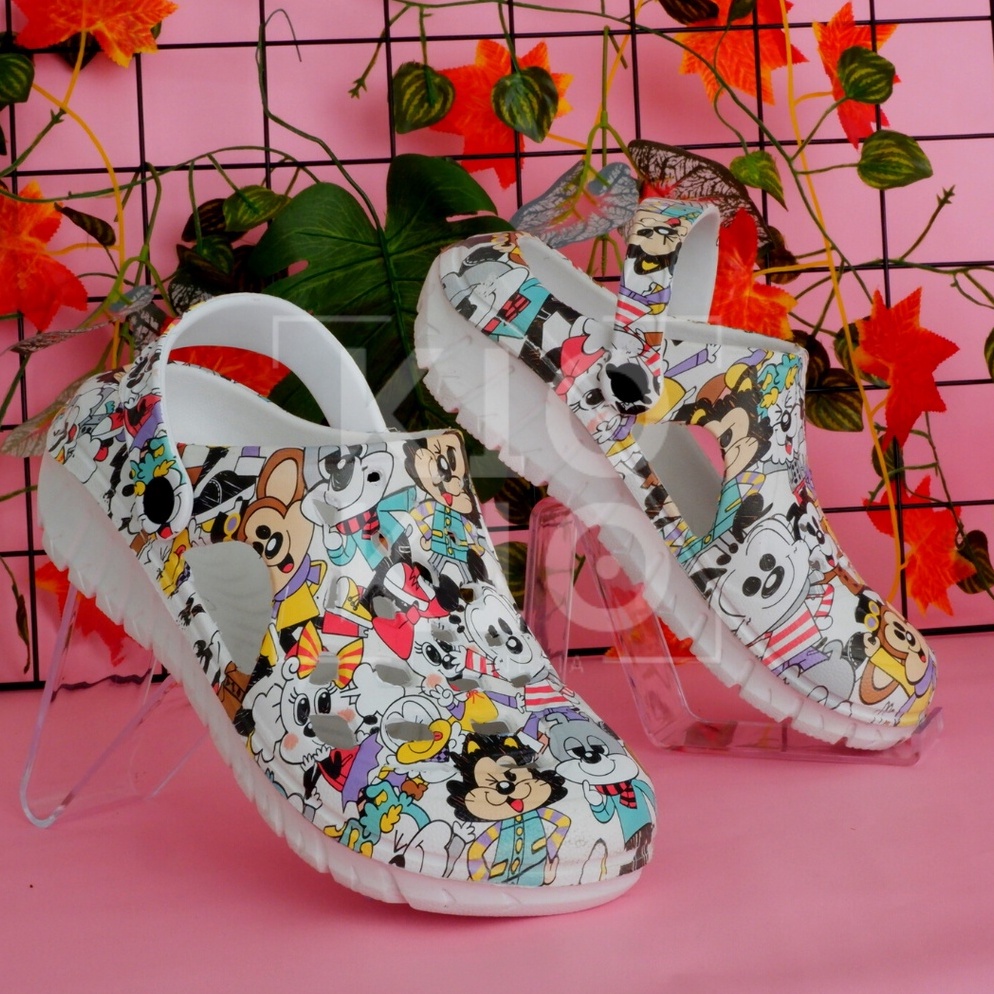 Langsung Kirim Sandal Kodok HE-MA Printing / New Arrival Sendal Kodok Printing / Sandal Rumah EVA Pr