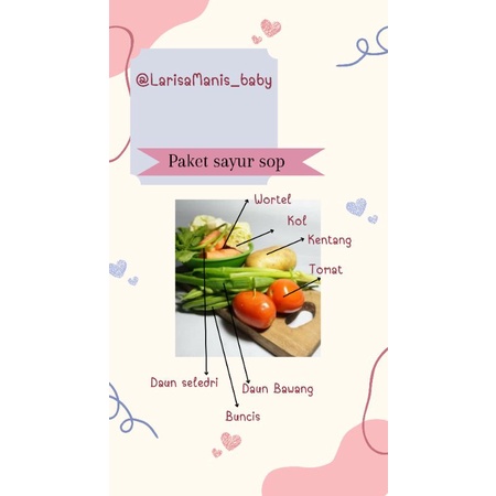 

Paket Sayur Soup 1 pcs / Paket Sayur SOP fresh / Sayur Segar