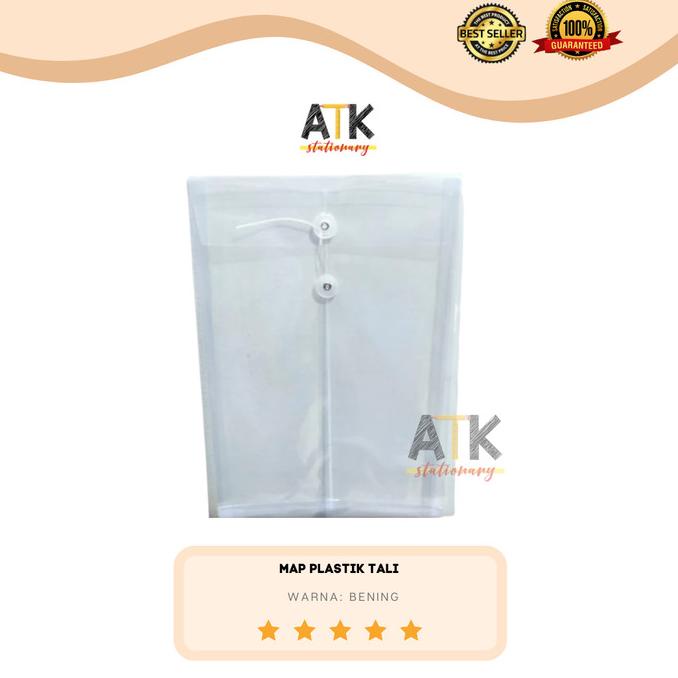 

Baru Map Plastik Tali Felix Folio Atk