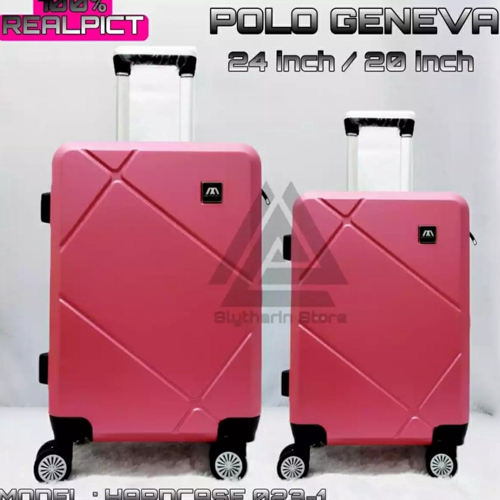 REKOMENDASI promo koper set ukuran 20inch 24inch beli 1 dapat 2 koper polo original polo vienna tida