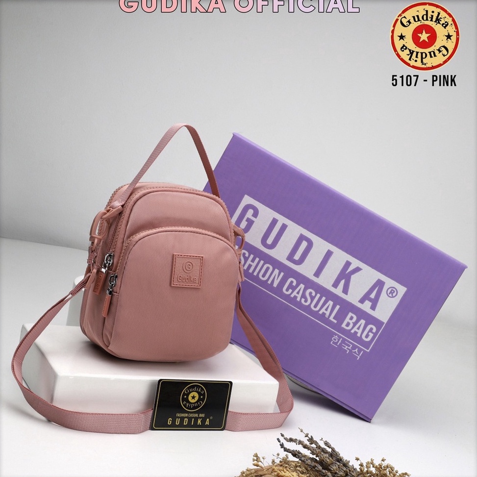 VIRAL Mini Sling Bag GUDIKA 5107 - tas selempang wanita import original termurah - tas cewek - water