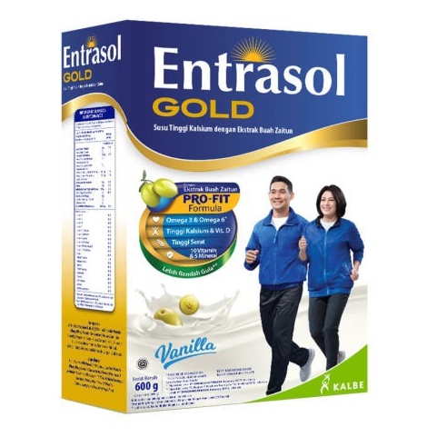 

Diskon Entrasol Gold kemasan baru 580gr [600gr] Coklat/Vanila Ready stock