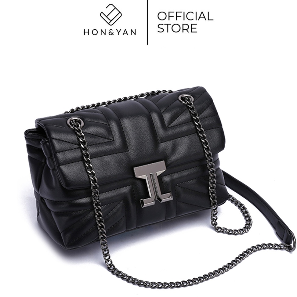 STOK TERBATAS [HONYAN] Tas Wanita Import Kekinian Original Branded Model Terbaru Tas Selempang Pesta