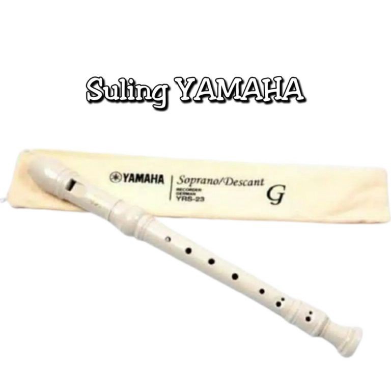 Recomended Recorder / Suling Yamaha Original Suling Alat Musik Suling / Suling Yamaha YRS 23