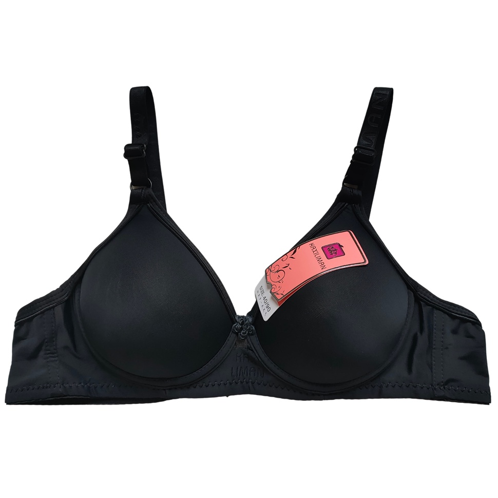 MURAH Bra Kaxiliman A5 Uk 34-40 Cup A Busa Tebal Sedang Tanpa Kawat