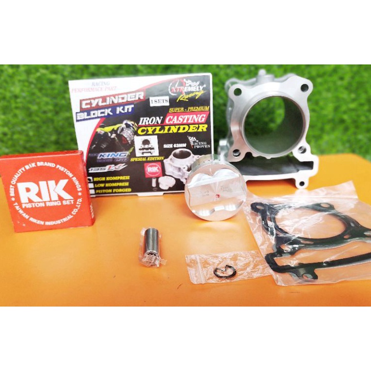 Paling Diminati BLOK BORE UP 63 MM MX KING MXKING JUPITER MX VIXION NVA NVL XABRE XTR RACING