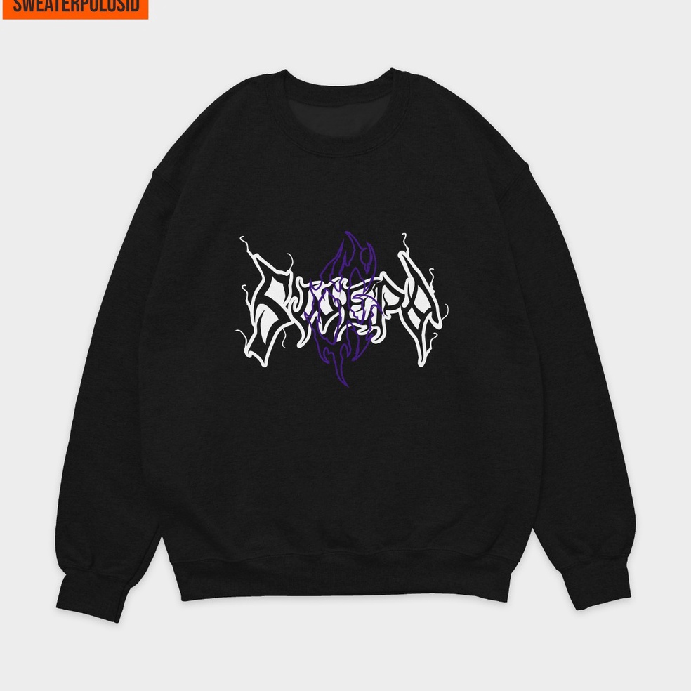 STOK TERBATAS SWEPO Basic Sweater Swepo Heavy Metal M-XXL (Pria & Wanita)
