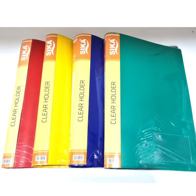 

Termurah Clear Holder / Map Dokumen Plastik. Document Keeper Isi 40 Lembar