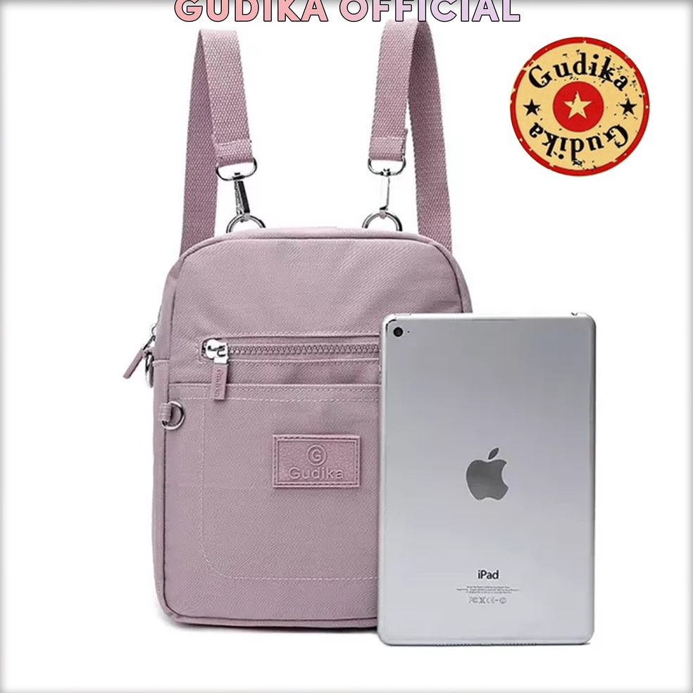 Terpercaya BIG PROMO GUDIKA 5162 | Tas Selempang | Backpack Waterproof Wanita Tas Ransel Anti Air Im