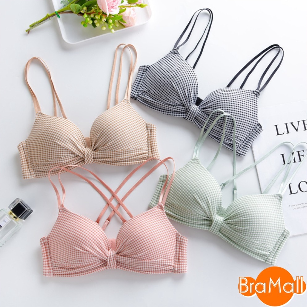 HARGA BERSAHABAT 【 Bra Mall 】BM-030 Bra Jepang Sexy Tanpa Kawat Bra Import Premium Asian Style bra i
