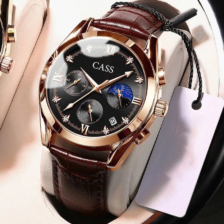 TOP SALE JAM TANGAN PRIA ANTI AIR ORII KALENDER OTOMATIS BERCAHAYA FASHION KEPRIBADIAN MEKANIK JAM T