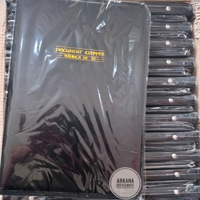 

Baru Document Keeper Folio Cover Tebal 20 Pocket