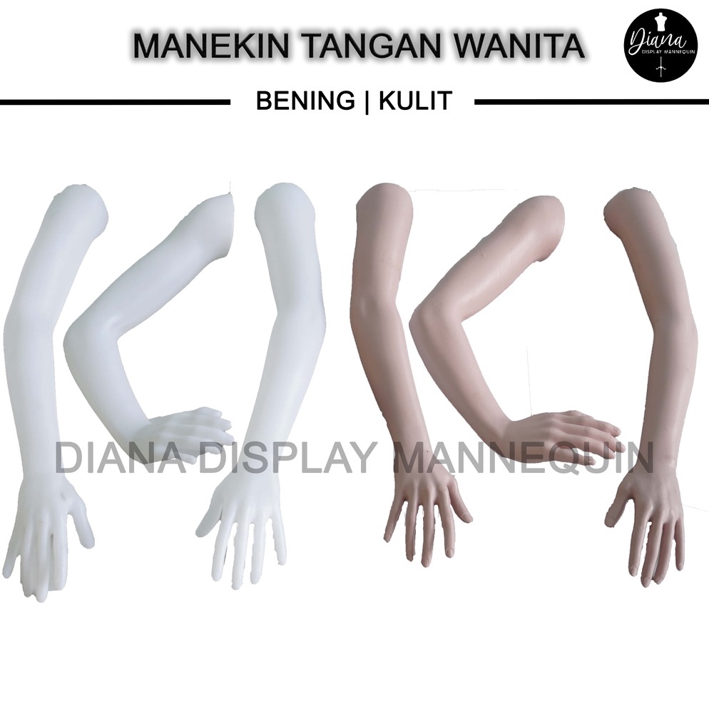 ready MANEKIN TANGAN WANITA DAN ANAK FULLBODY BENING / KULIT, MANEKIN TANGAN KANAN / TANGAN KIRI