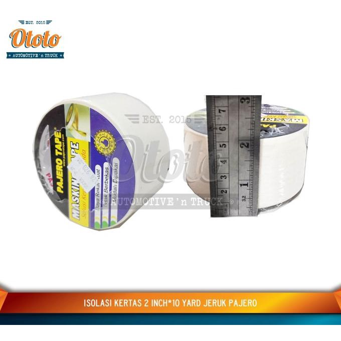 

Gratis Ongkir Isolasi Kertas 2 inch x 10 Yard Jeruk Pajero - selotip Lakban lem Jaminan Terbaik