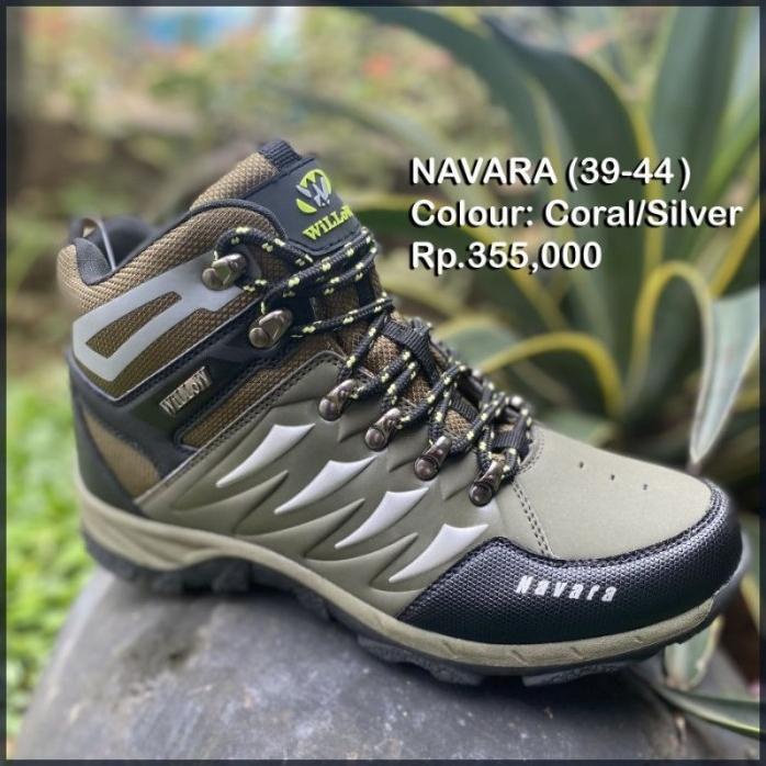 

TERLARIS sepatu willow Navara sepatu gunung willow Navara sepatu tracking willo