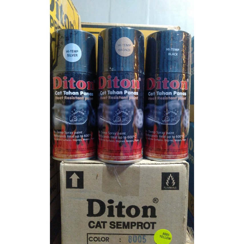 Best Product Pilok Diton Hi temp Black 300cc Hi temp Silver 300cc Hi temp Bronze 300cc pilok knalpot