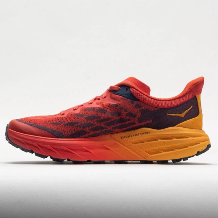 

TERBARU SEPATU HOKA ONE ONE TRAIL SEPEEDGOAT 5 WIDE FIESTA RED RADIANT YELLOW