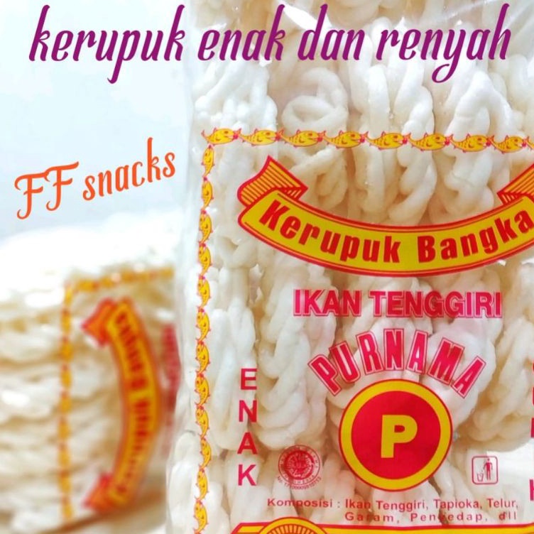 

Harga Murah Kerupuk Bangka Purnama Ikan Tenggiri Best