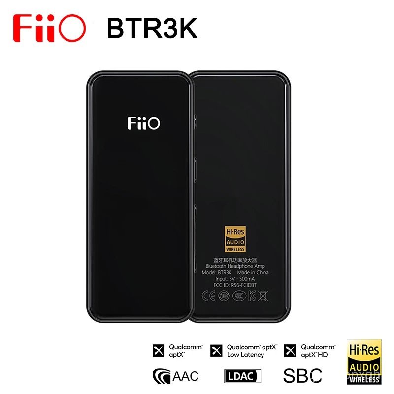 ✅&FiiO BTR3K Balanced Bluetooth Headphone Amplifier Portable HiFi Audio USB DAC AMP AK4377A AptX LDA