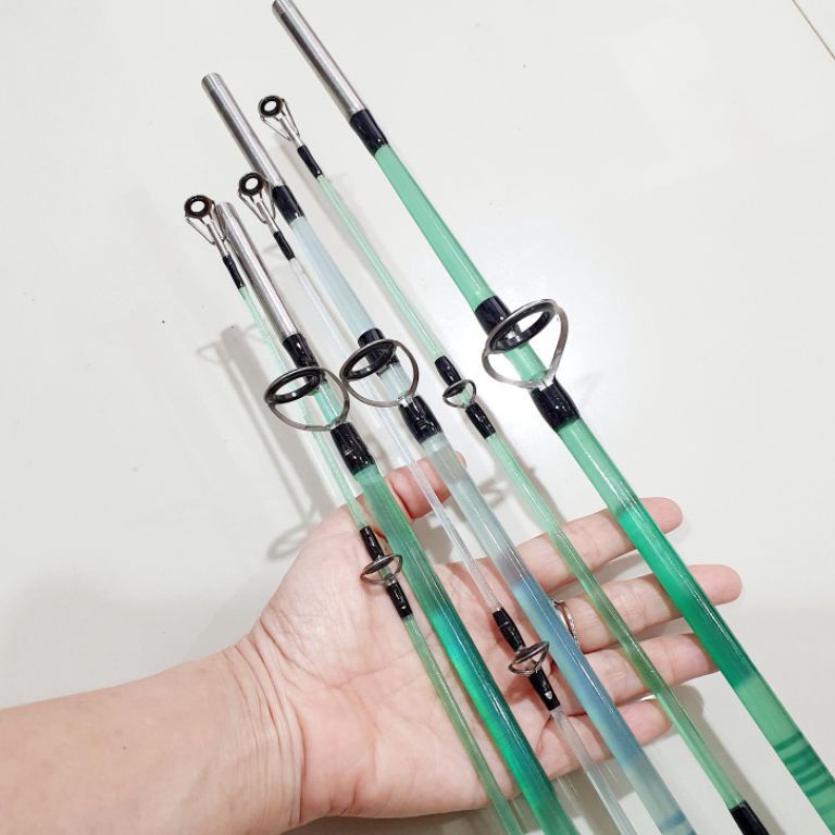 LANGSUNG ORDER JORAN SWAN FIBER SOLID SHOCK DRAT TRANSPARAN  PANJANG150-240-270CM KEKUATAN 8-25KG