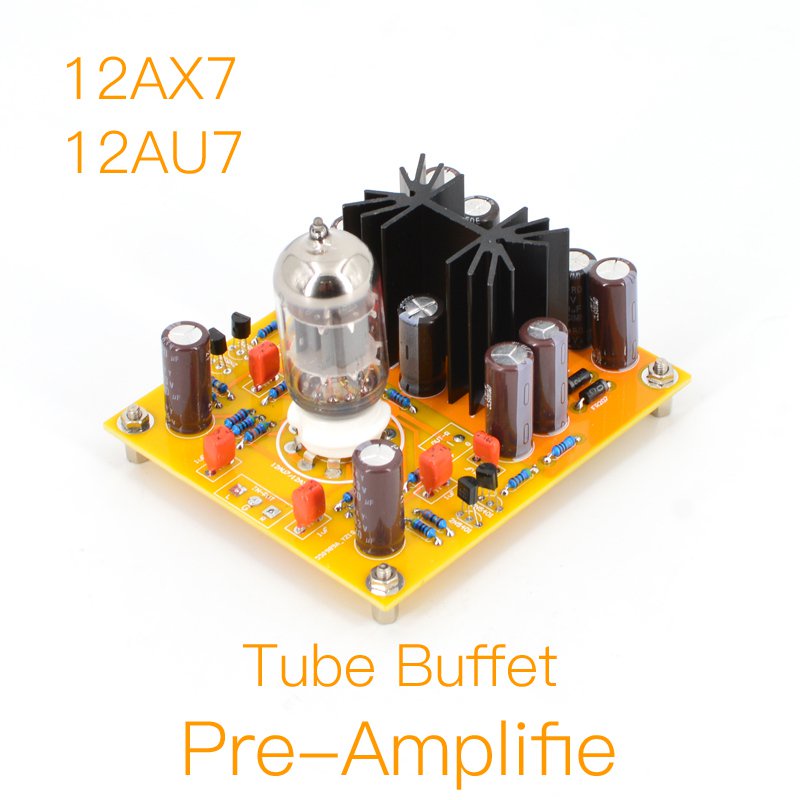 ✅&MOFI-12AU7/12AX7-Tube Buffer Pre-Amplifie-DIY KIT