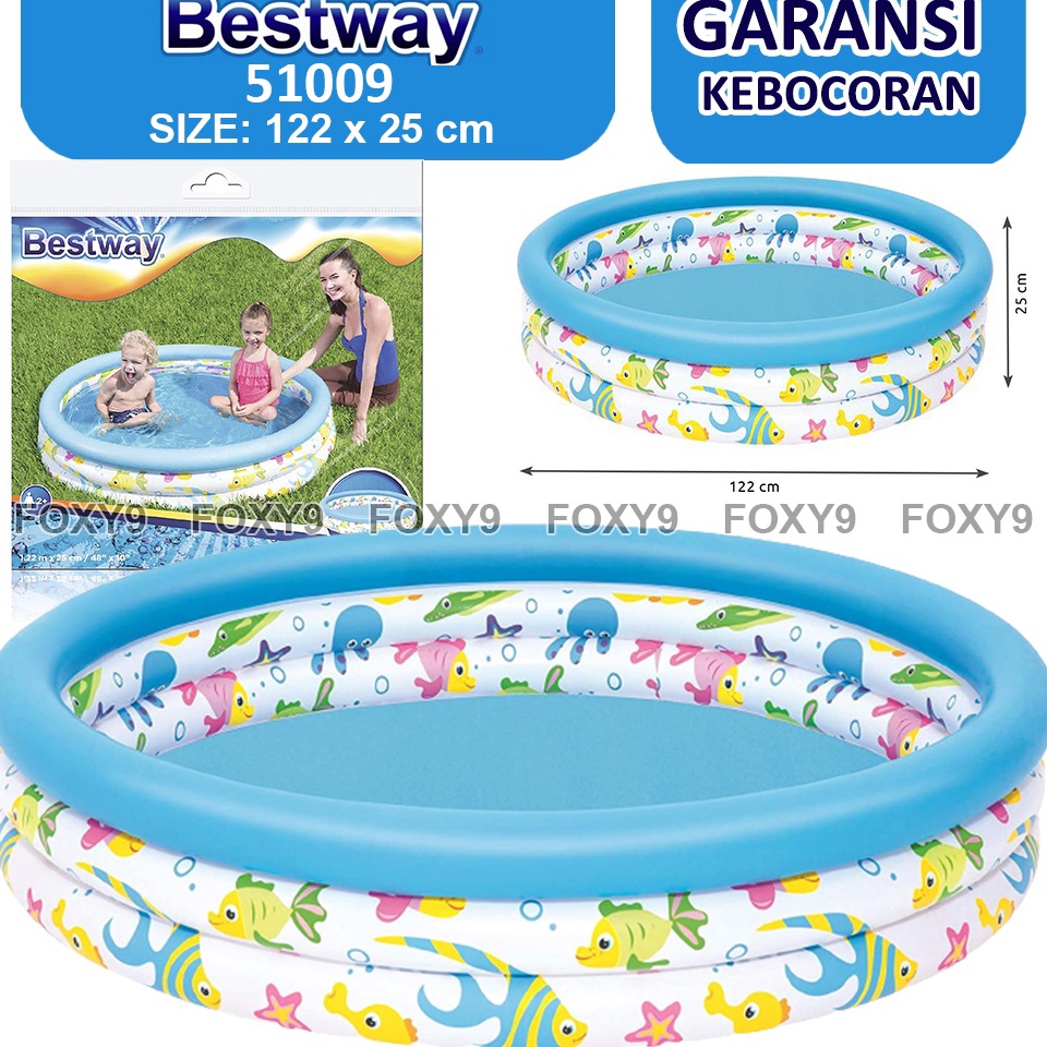 PALING DICARI KOLAM RENANG ANAK BESTWAY 51008 / 51009 KOLAM ANAK MANDI BOLA