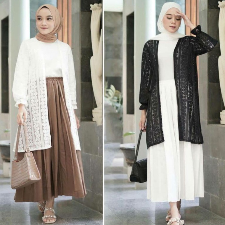 HARGA TERMURAAH Cardigan brukat /Brukat cardigan / outer brukat