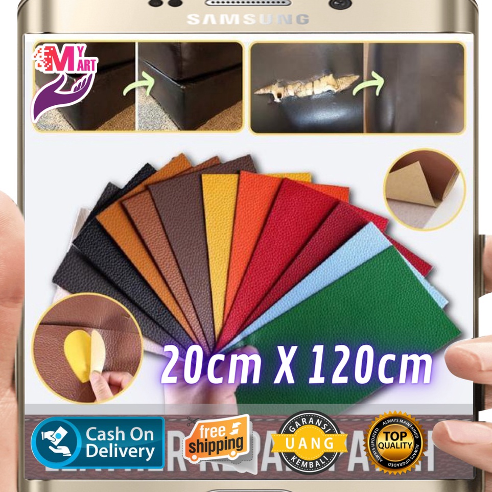 

Terkini Stiker Kulit Sofa Furnitur 20cm x120cm - Sticker Leather Repair Patch Sofa Furniture 20cm x120cm