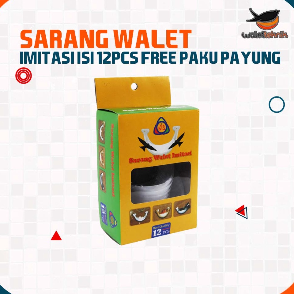 LANGSUNG KIRIM Sarang Walet Palsu/Sarang Walet Imitasi/Sarang Walet Plastik