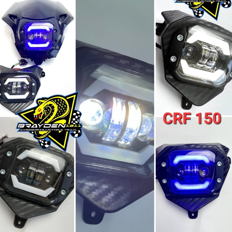 Langsung Kirim LAMPU LED CRF/HEADLAMP CRF 150/LAMPU DEPAN LED CRF/LAMPU DEPAN CRF 150/LAMPU LED DAYM