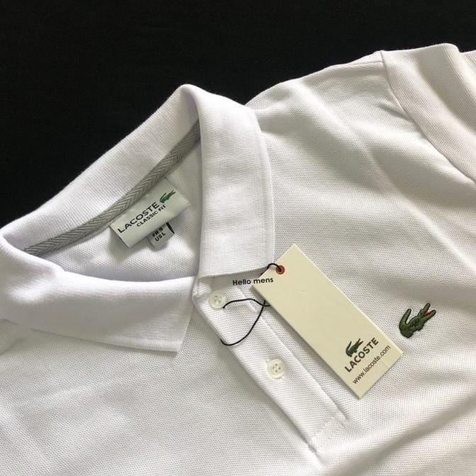 Kaos Polo Pria Premium Kaos Polo Shirt Kaos Pria Berkerah Putih jumbo
