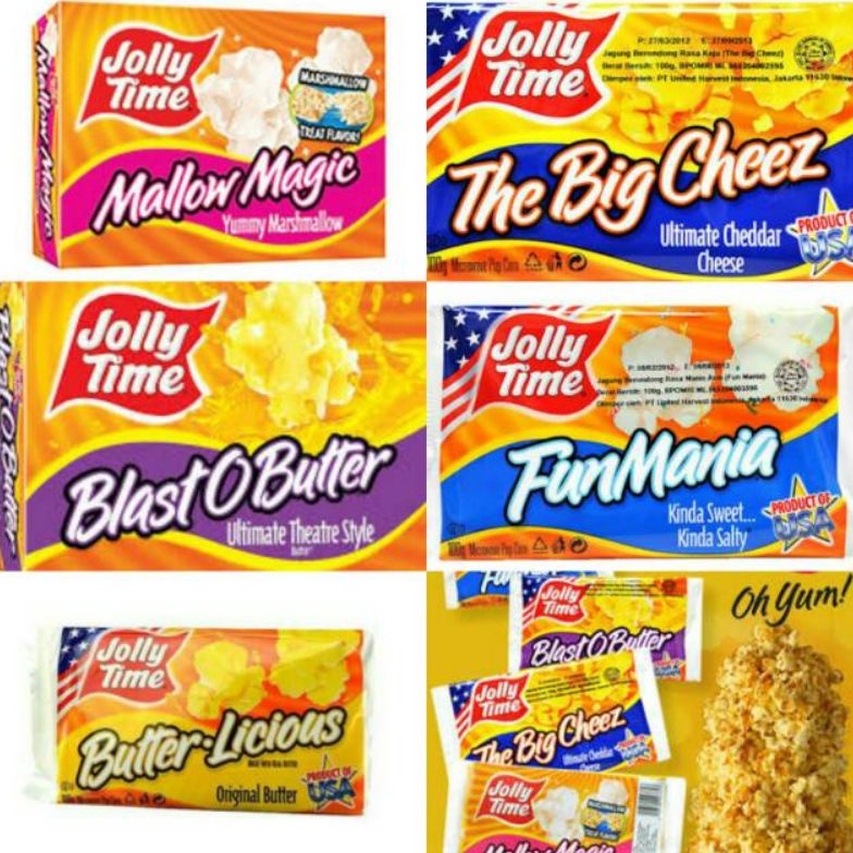 

Terlaku... Jolly Time Popcorn, Jagung popcorn Halal, Popcorn enak USA JollyTime CI8