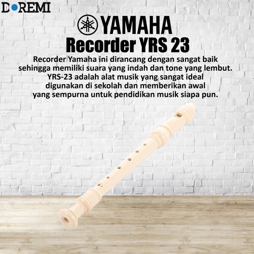 Stok Terbatas RECORDER YAMAHA YRS-23