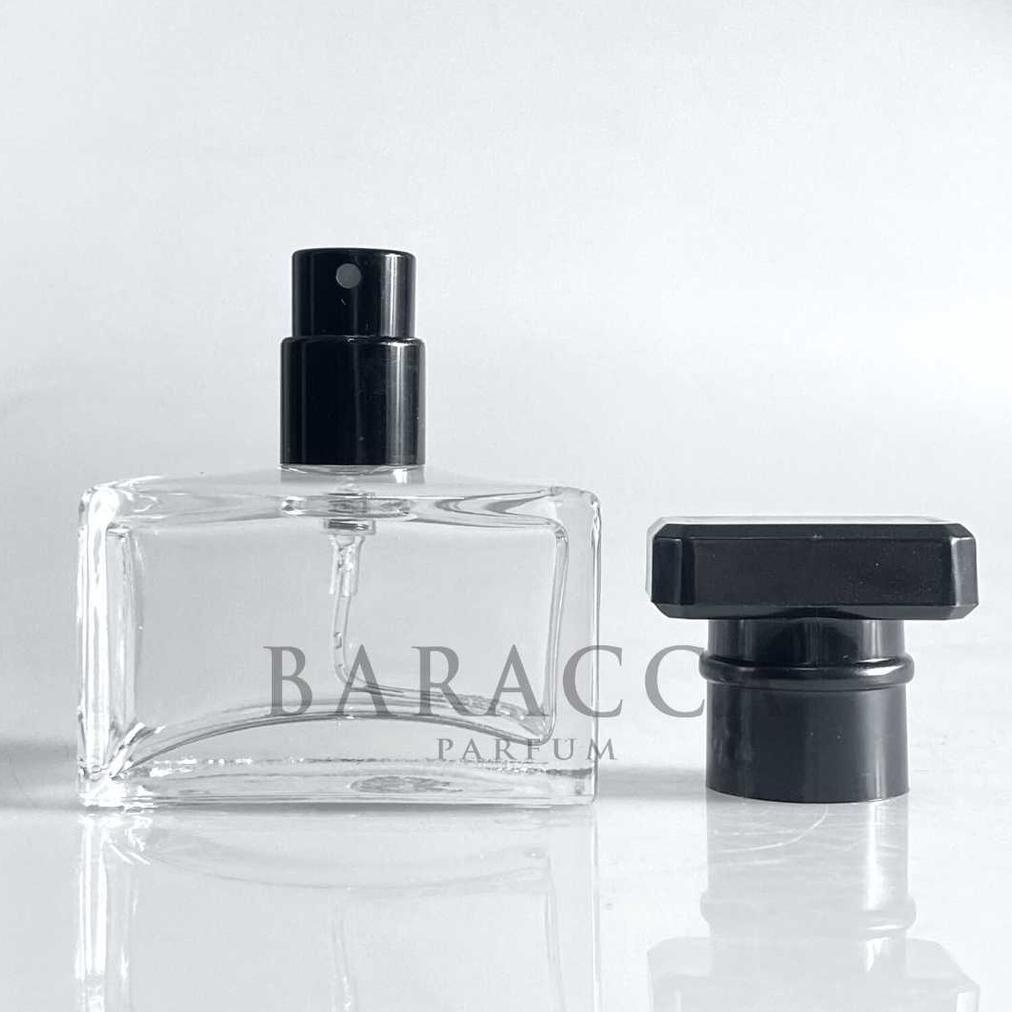 BUD335 Botol Parfum Chanel 20ML Semi Press Hitam - Botol Parfum Kosong Chanel - Botol Parfum Kaca 20ML +