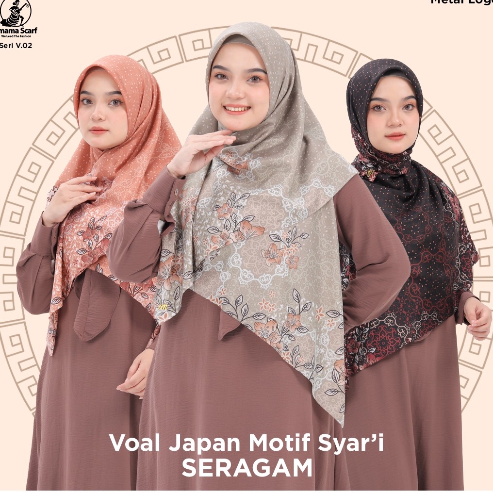 Promo Brand JILBAB SEGI EMPAT MOTIF SYARI / HIJAB SYARI MOTIF BY UMAMA / JILBAB UMAMA SYARI MOTIF / 