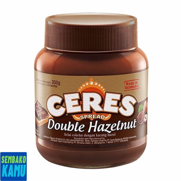 

Ceres Spread Choco Double Hazelnut 350 gr - Selai