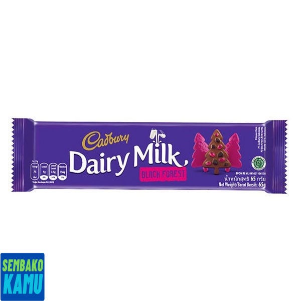 

Cadbury Coklat Black Forest 62 gr - Coklat