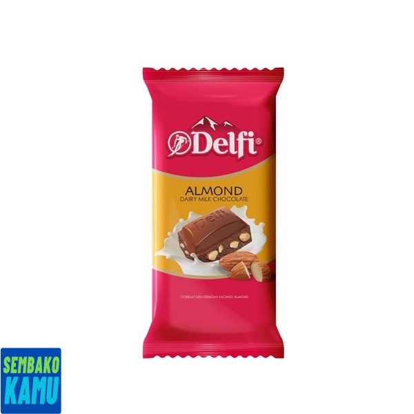 

Delfi Cokelat Almond 125 gr