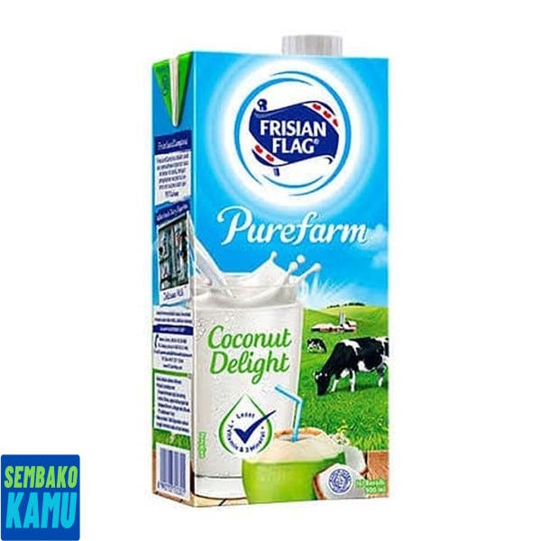 

Frisian Flag Susu Uht Coconut Delight 946 ml - Susu