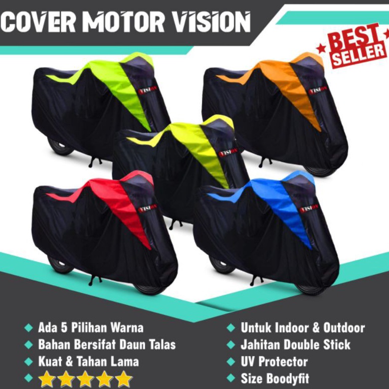 Terpercaya.. Jas Motor Beat Scoopy Nmax Pcx Vixion Mio Vario 125/150 Sarung Penutup Motor Anti hujan