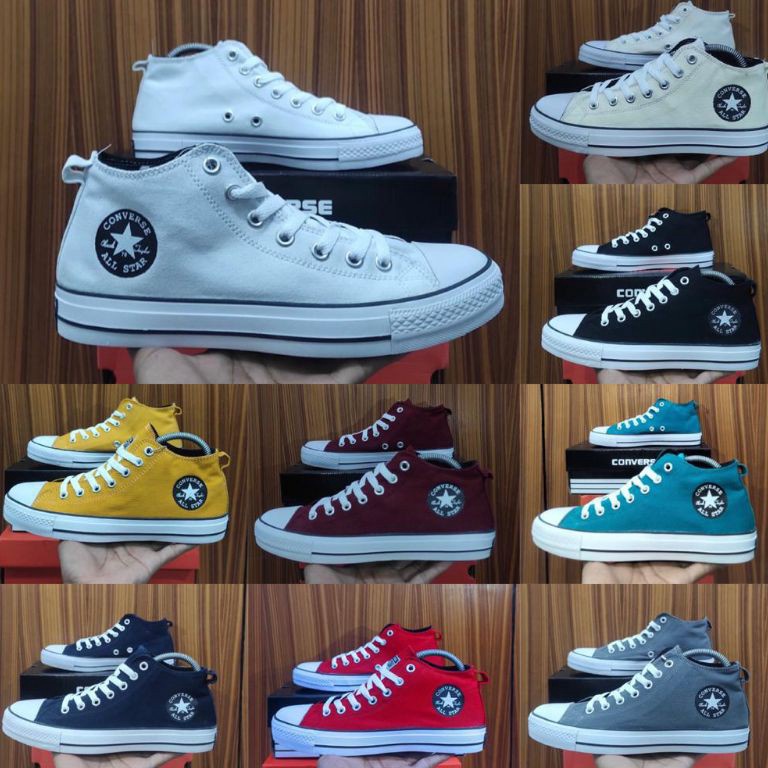 PALING LARIS SEPATU SNEAKER CONVERSE CLASIK  SEMI BOOT/HIGH