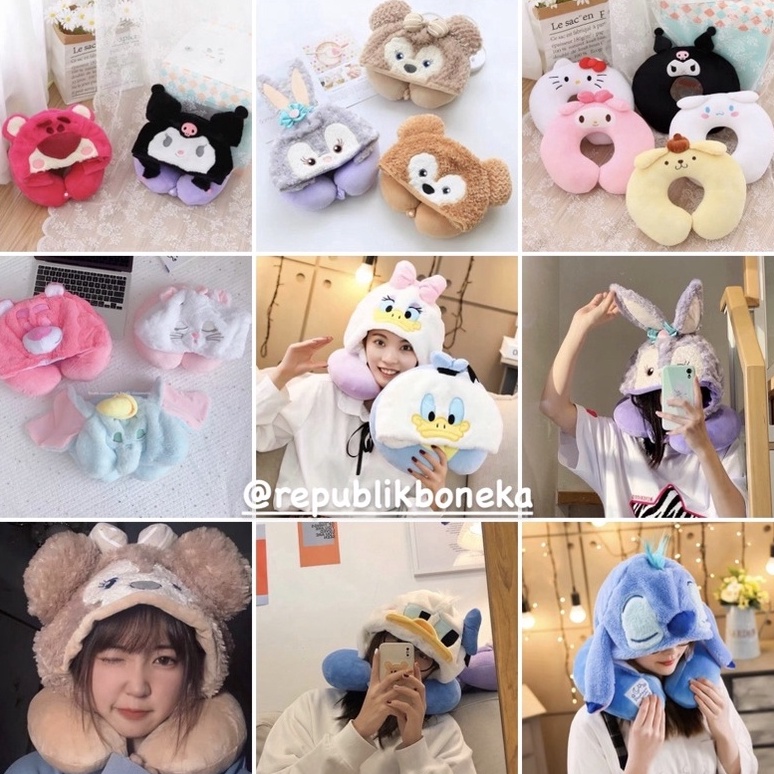 Special Price BONEKA BANTAL LEHER TSUM TSUM DONALD DUCK DUMBO STITCH MELODY KUROMI LOTSO MARIE CAT C