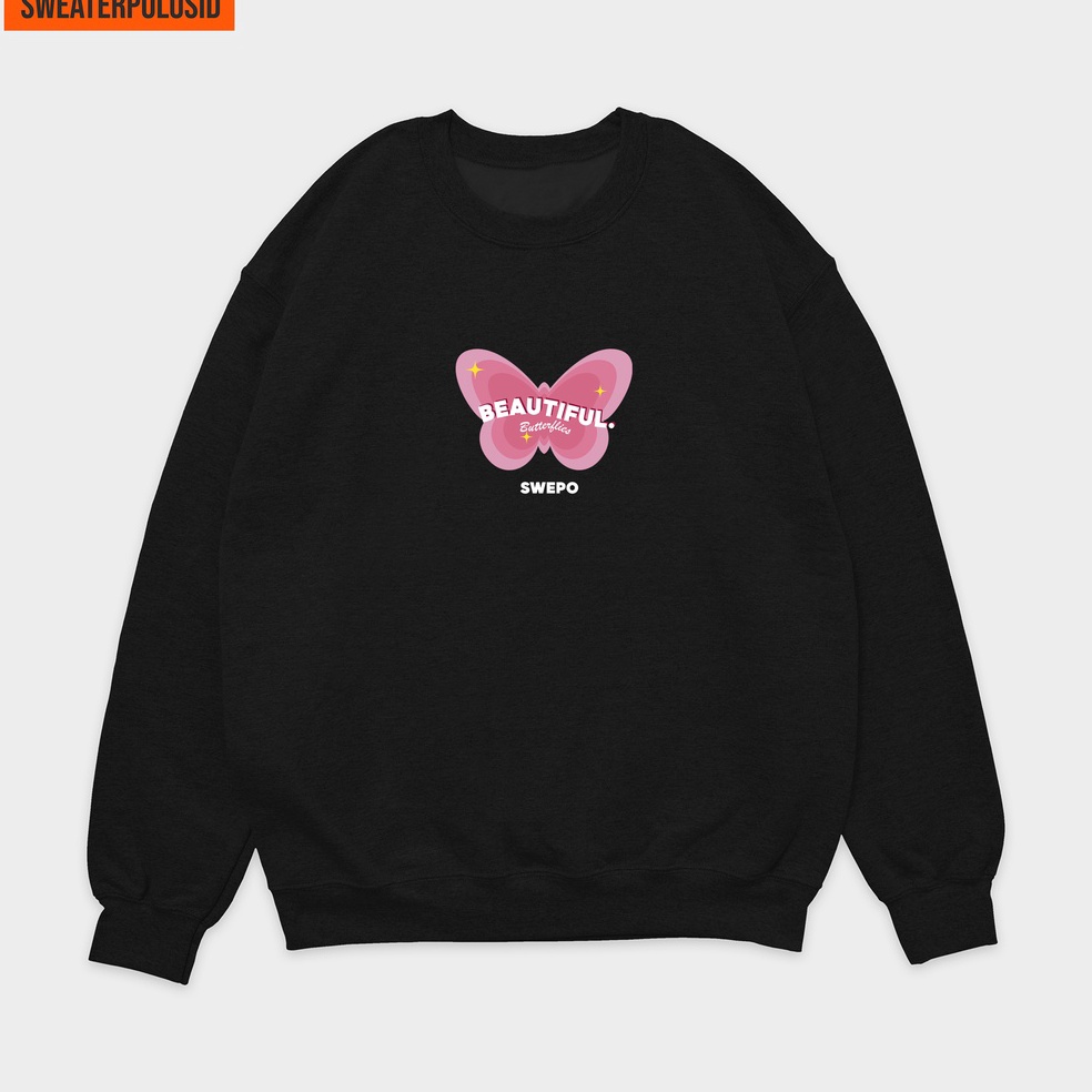LARIS MANIS SWEPO Basic Sweater Beautiful Swepo 645 M-XXL (Pria & Wanita)
