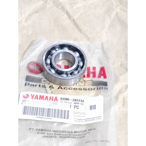 Bearing 6204 laher as pully Yamaha Mio j Mio M3 Nmax