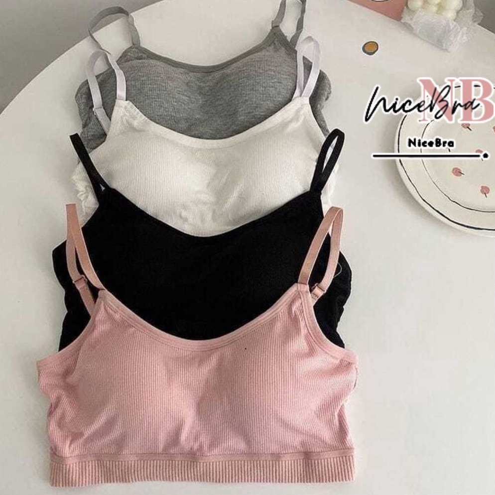 HOT SALE Nicebra Bra O Bra Wanita BH Cewek Tanpa Kawat BH Import Wanita 1126
