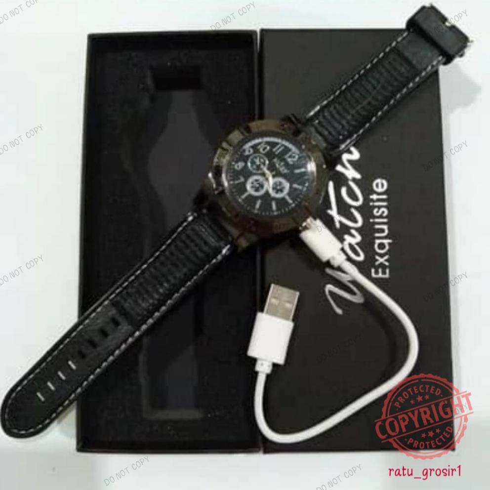 Sale Jam Tangan Korek Elektrik The Lighter Watch Premium Jam Korek Elektrik Bisa Cod
