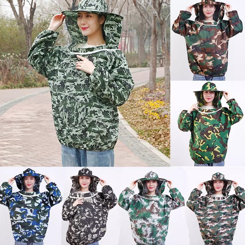 Trend Terbaru Beekeeping Baju Jaket Pakaian Topi Apd Pelindung Pengaman Anti Sengat Lebah Apis Trigo