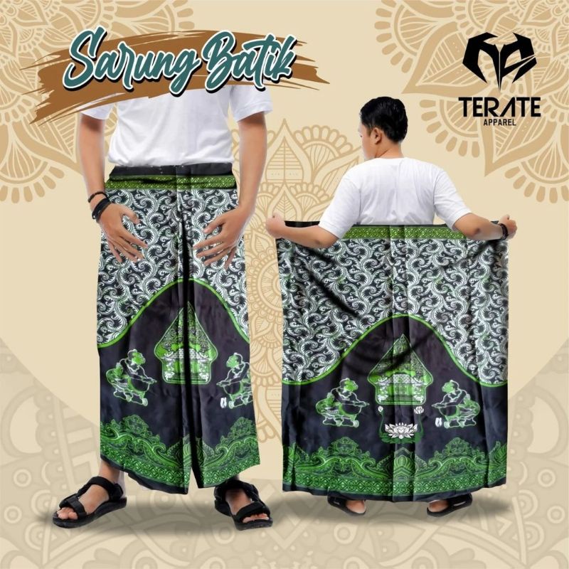 Sarung Batik PSHT Motif Daun